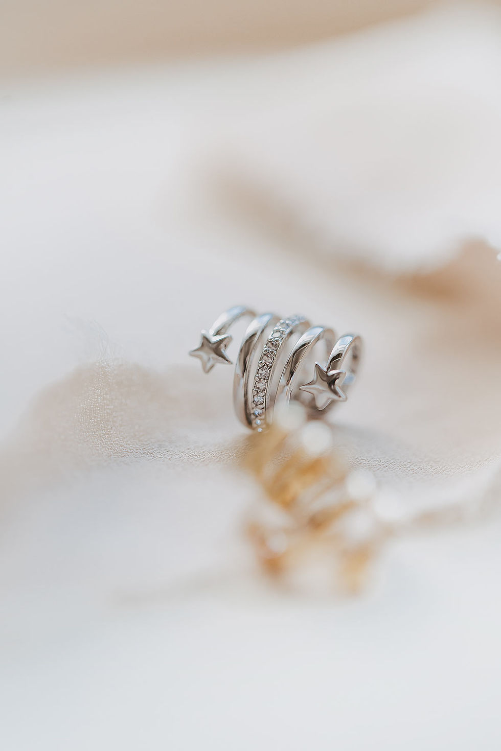 Miniaturbild: Earcuff Sterne am Himmel – inspiriert von Gottes Verheißung