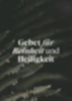 Gebetskarte Reinheit und Heiligkeit für Kinder – christliches Gebet, um Reinheit, Heiligkeit, Schutz der Gedanken und ein Leb