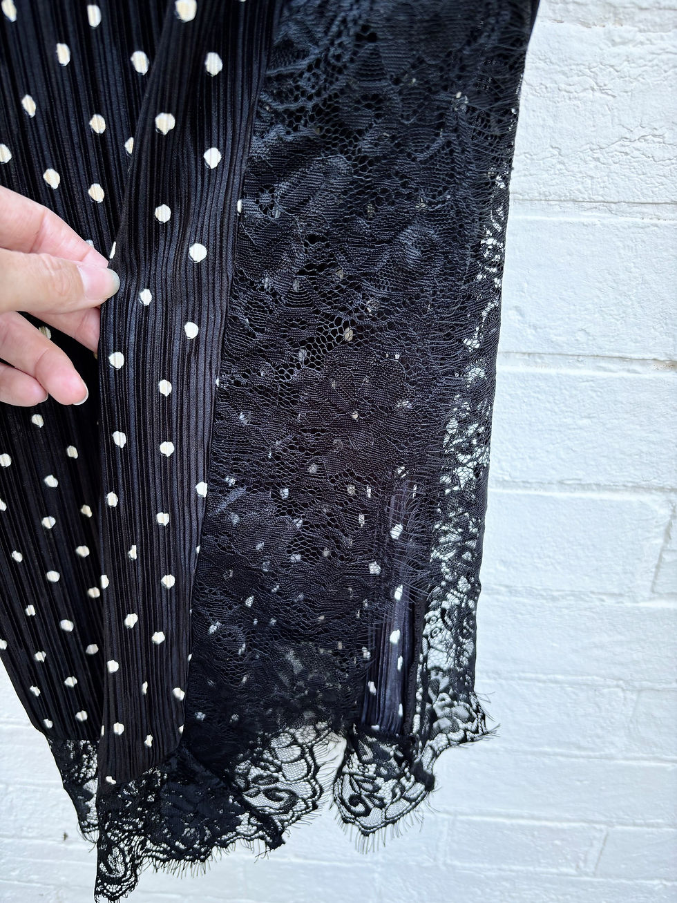 Thumbnail: Topshop satin ribbed dress (see description for sizing)