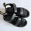Thumbnail: Dr Martens black junior sandals (UK1)