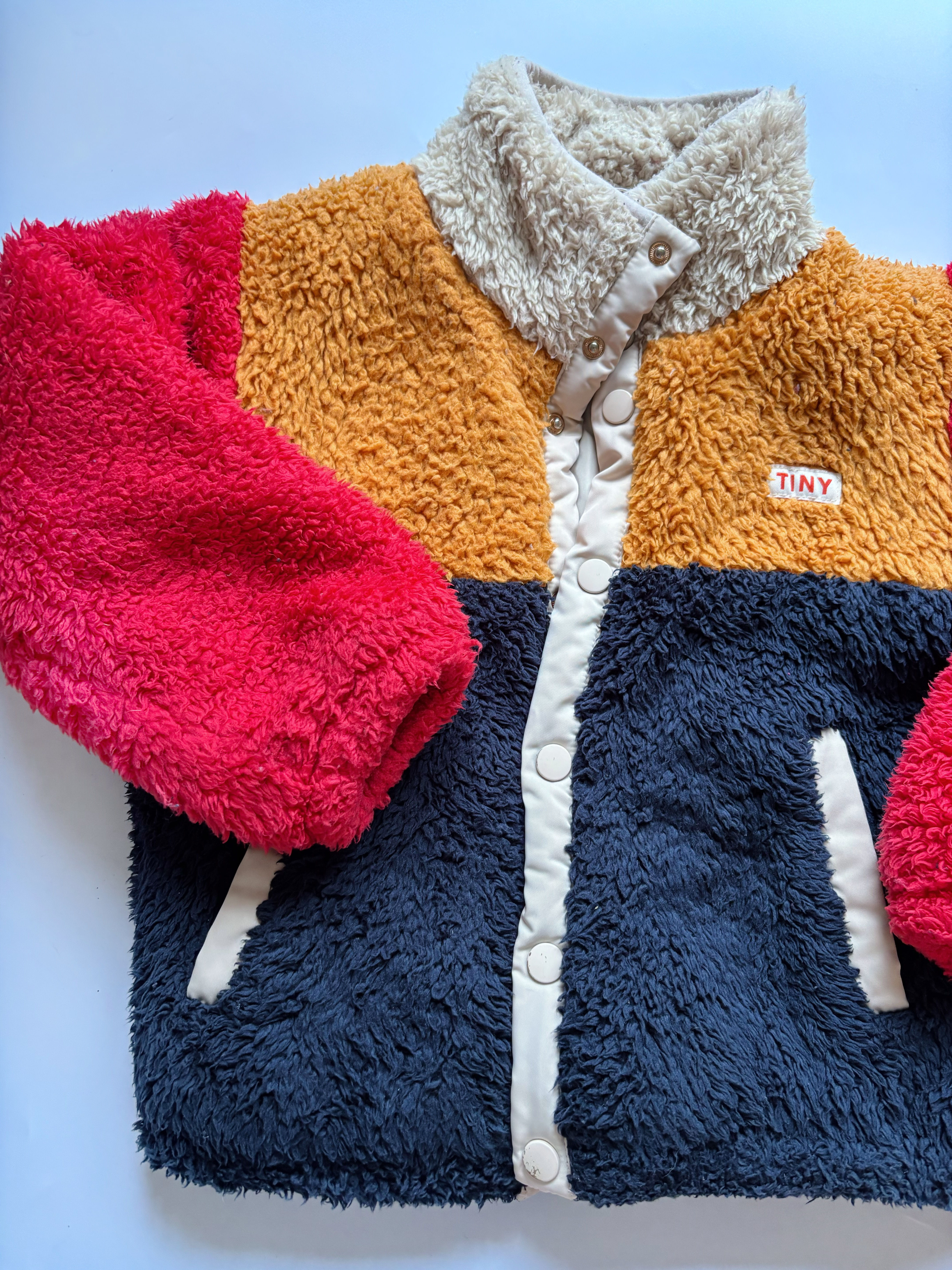 Tinycottons teddy jacket (6Y)