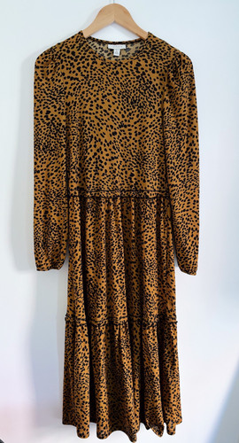 topshop leopard print midi dress Topshop | Dresses | Topshop Leopard Print Mock Wrap Midi Dress Sz 6
