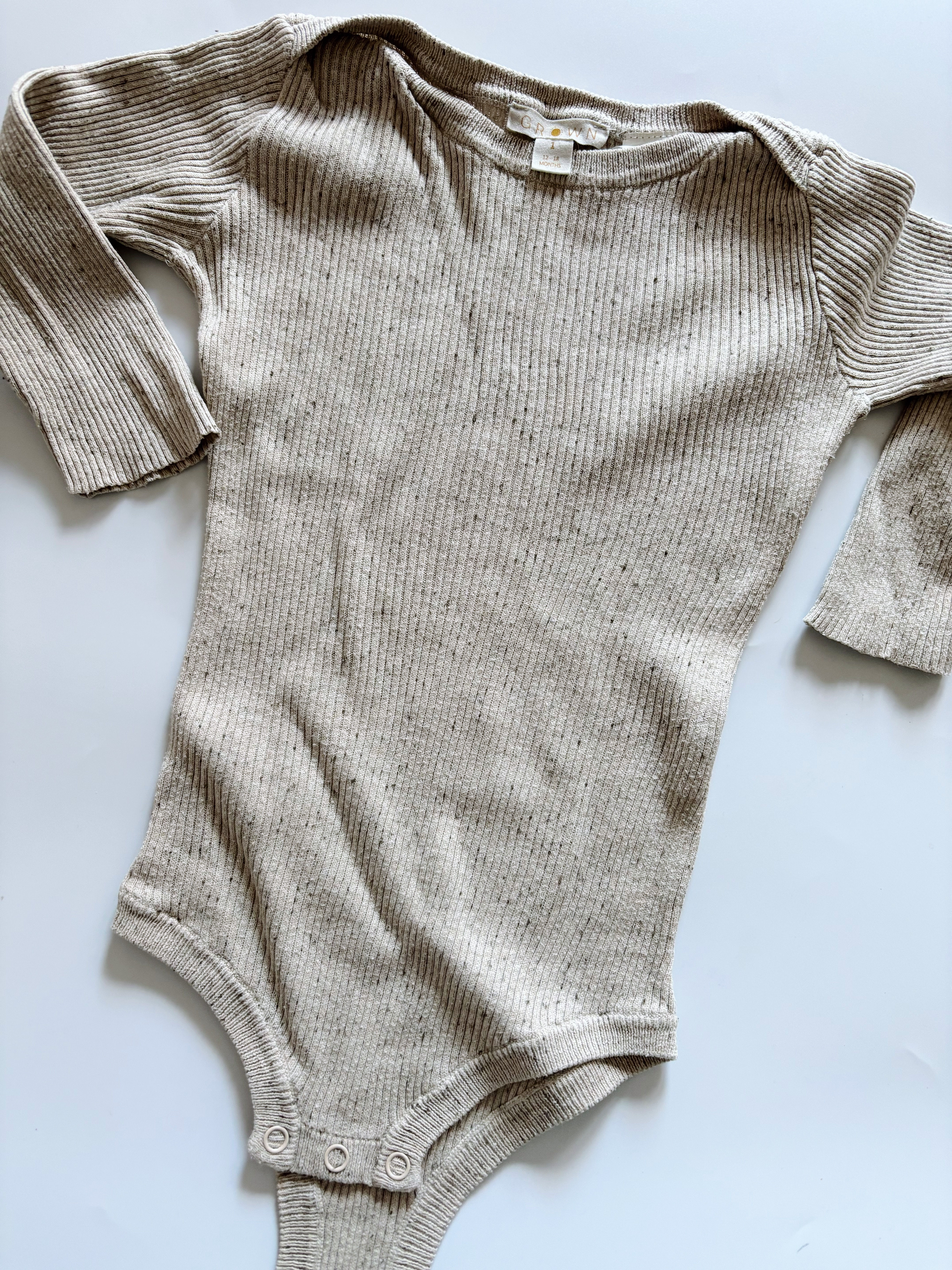 Grown ribbed vest (1Y) 