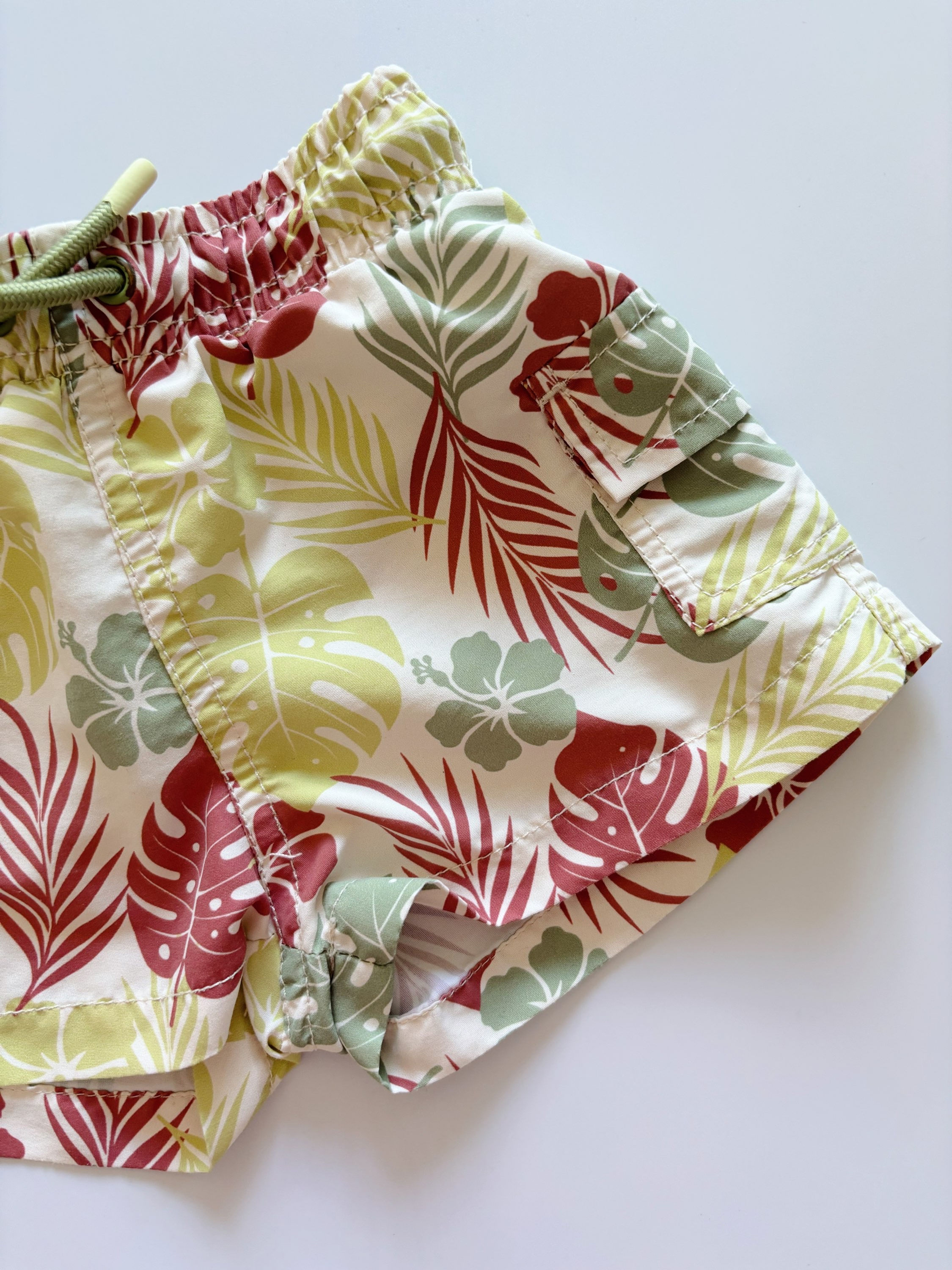Zara jungle print swim shorts (2-3Y)