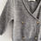 Thumbnail: Their nibs grey knit cardigan (12-18m)