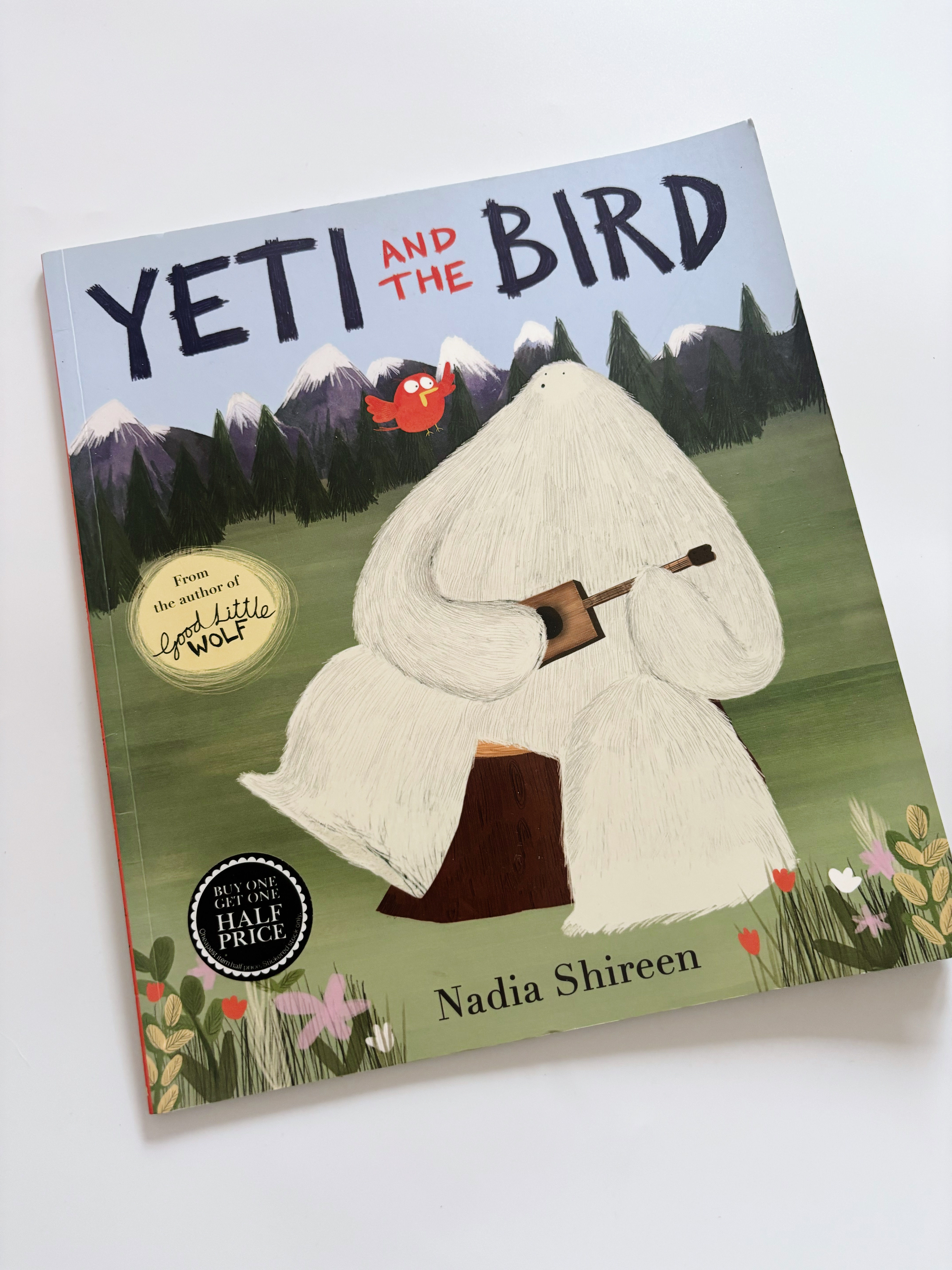 Yeti and the bird by Nadia Shireen 