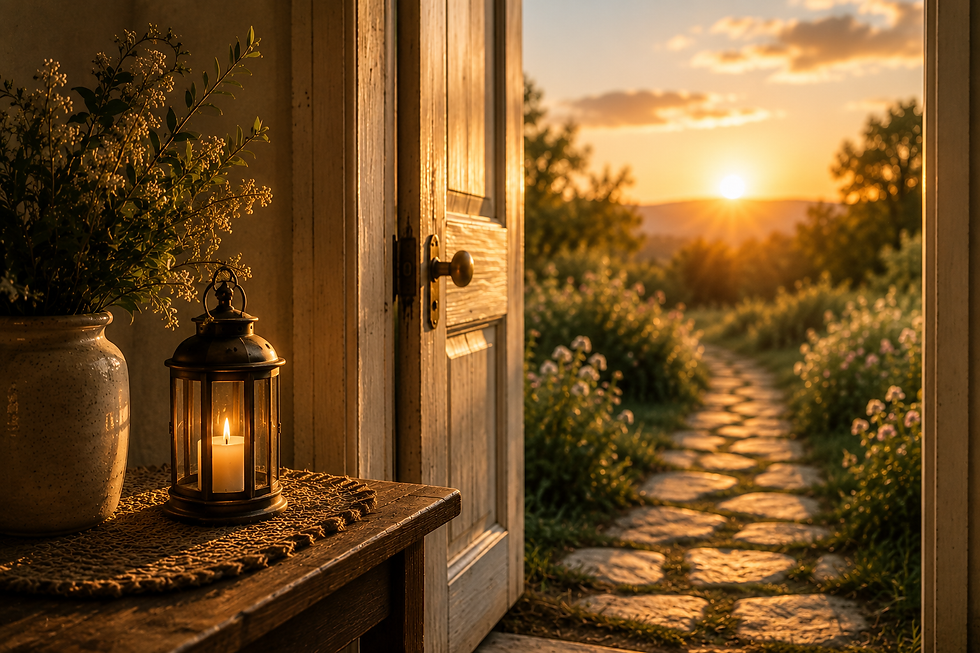 The Sound of the Knock | Why rebuilding was never about fixing yourself