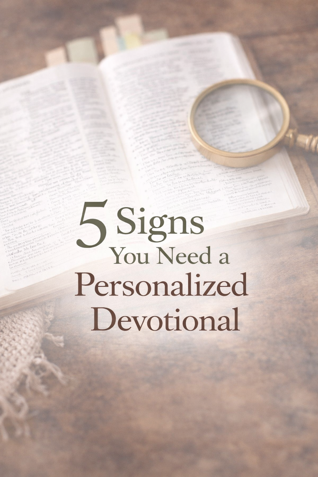 Five Signs You May Need Something More Personal