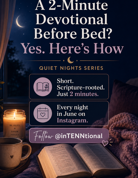 Close the Day With God prayer card