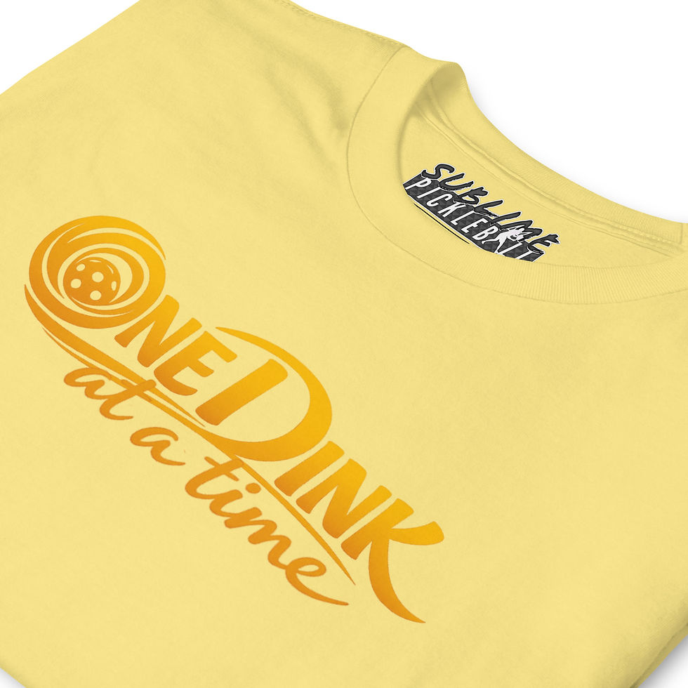 Thumbnail: 'One Dink at a Time' Cotton T-Shirt
