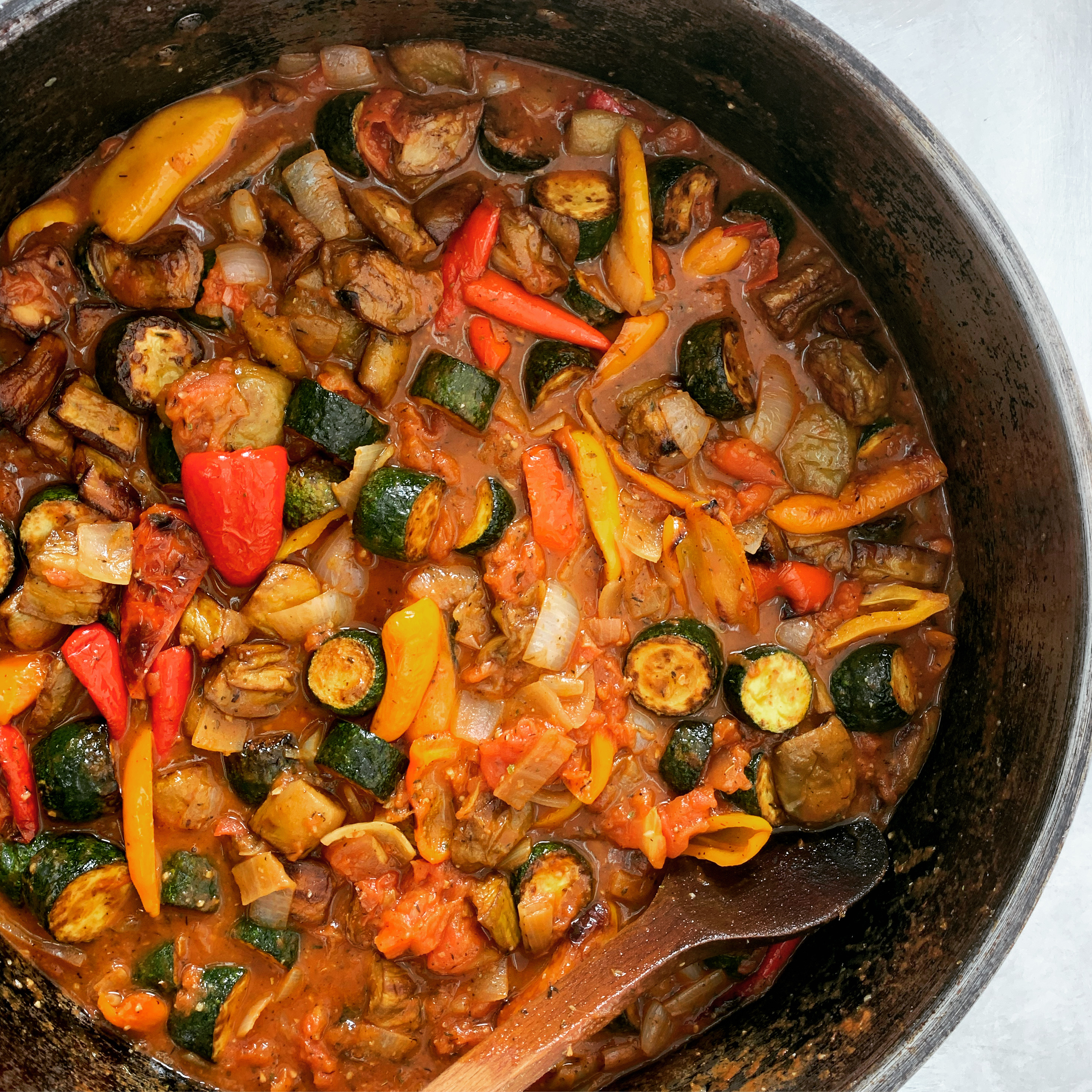 Arranged Food and Objects