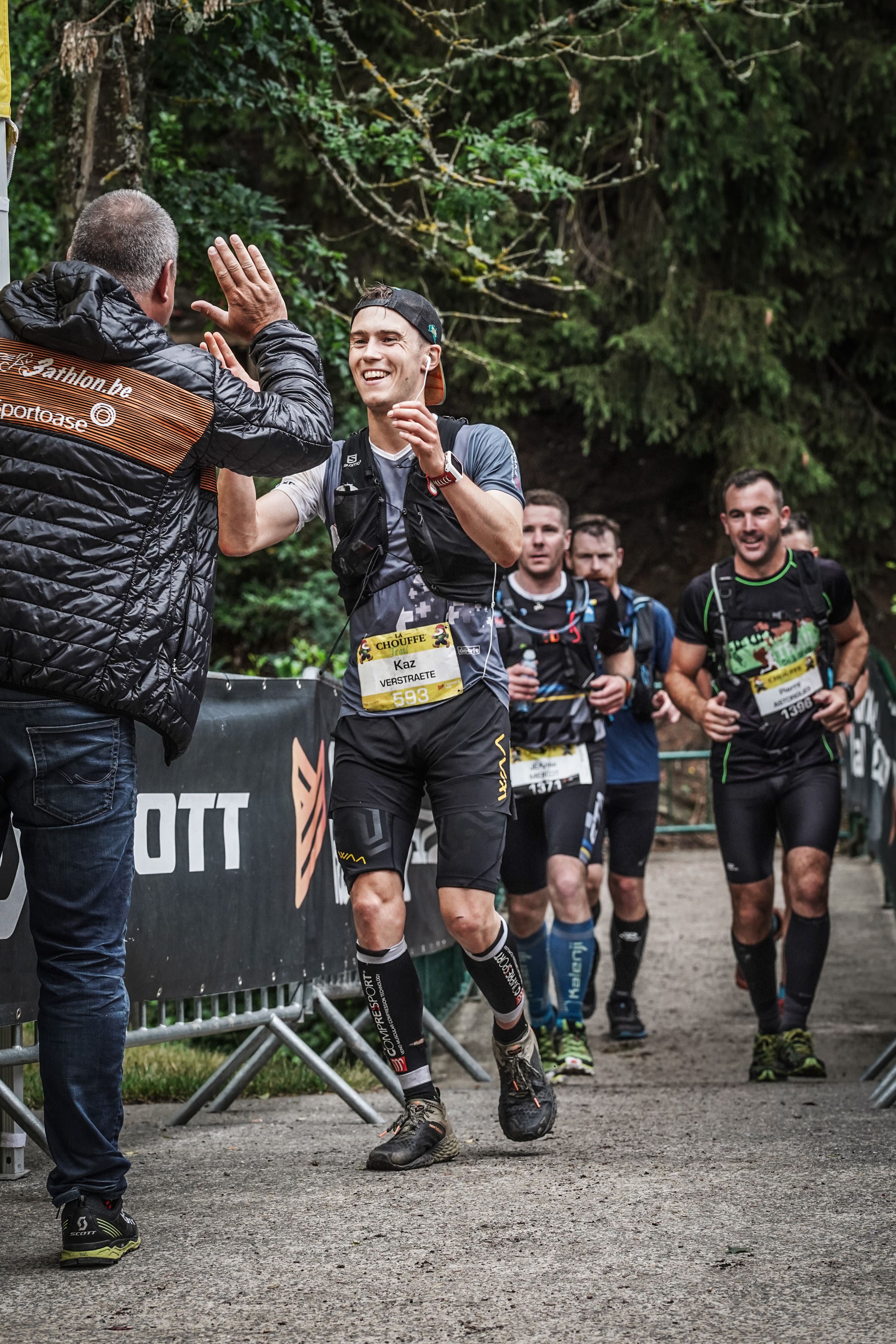 Finish La Chouffe trail