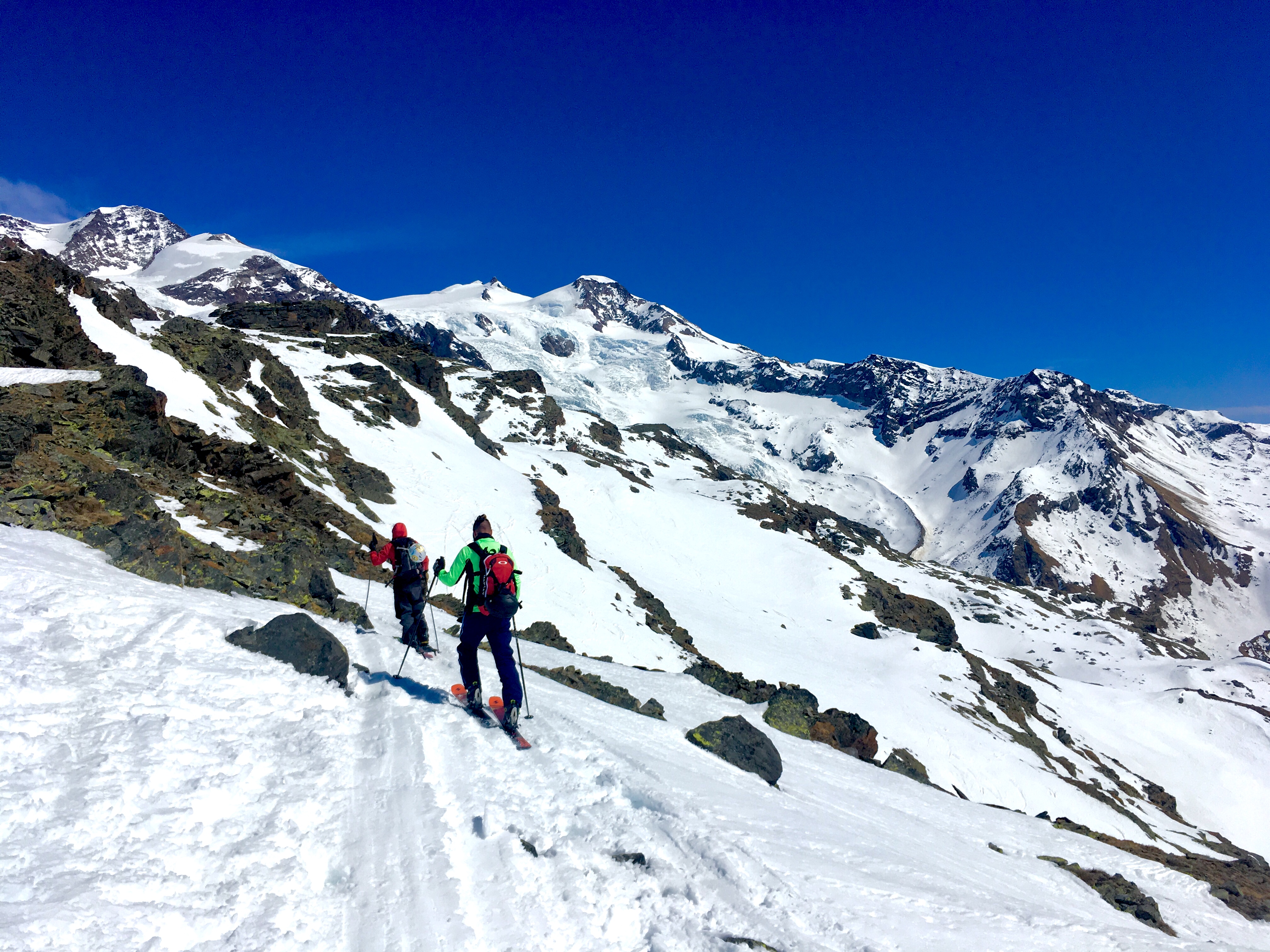Splitboarding in Gressoney