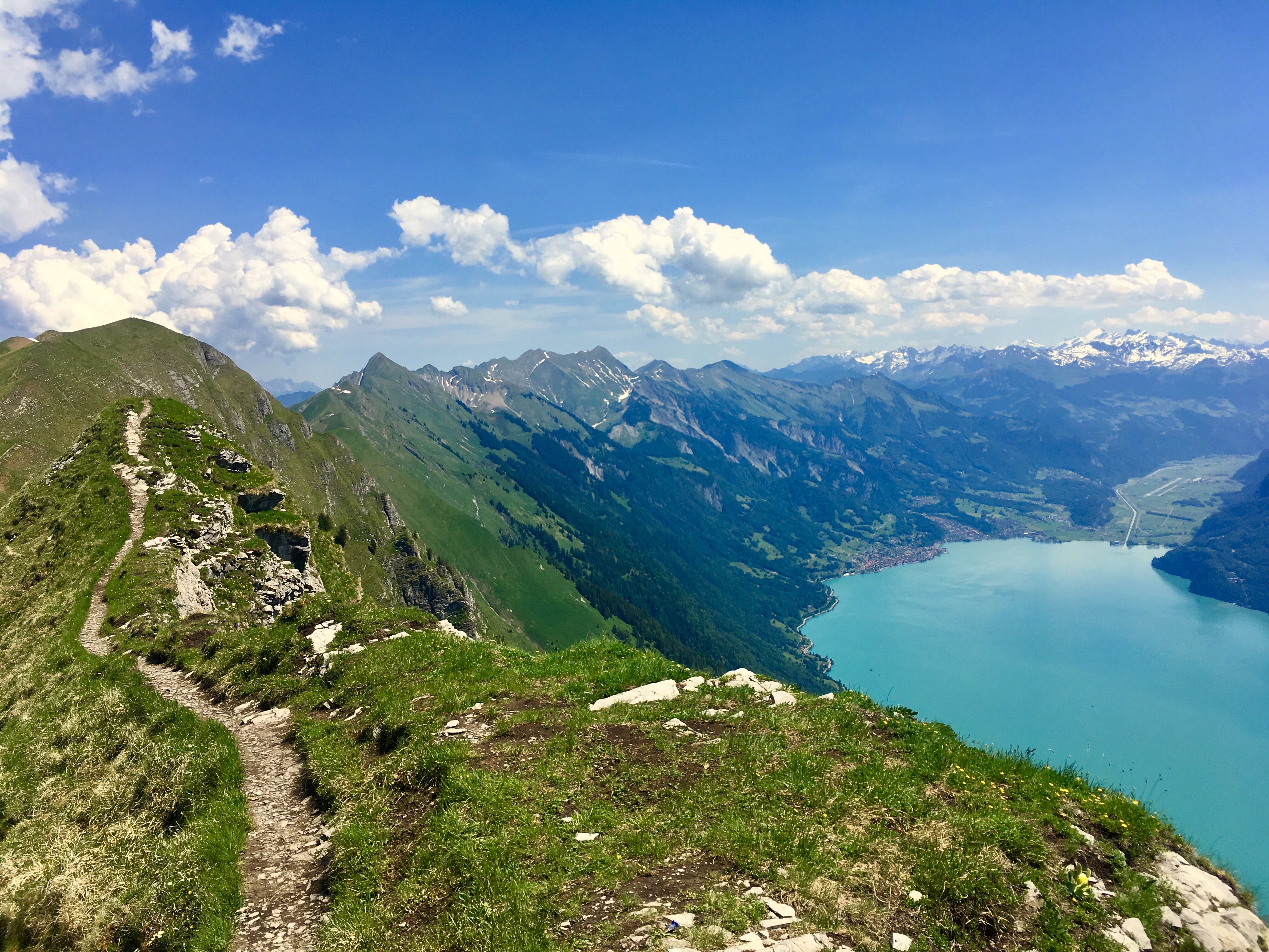 Brienzersee on Hardergrat ridge