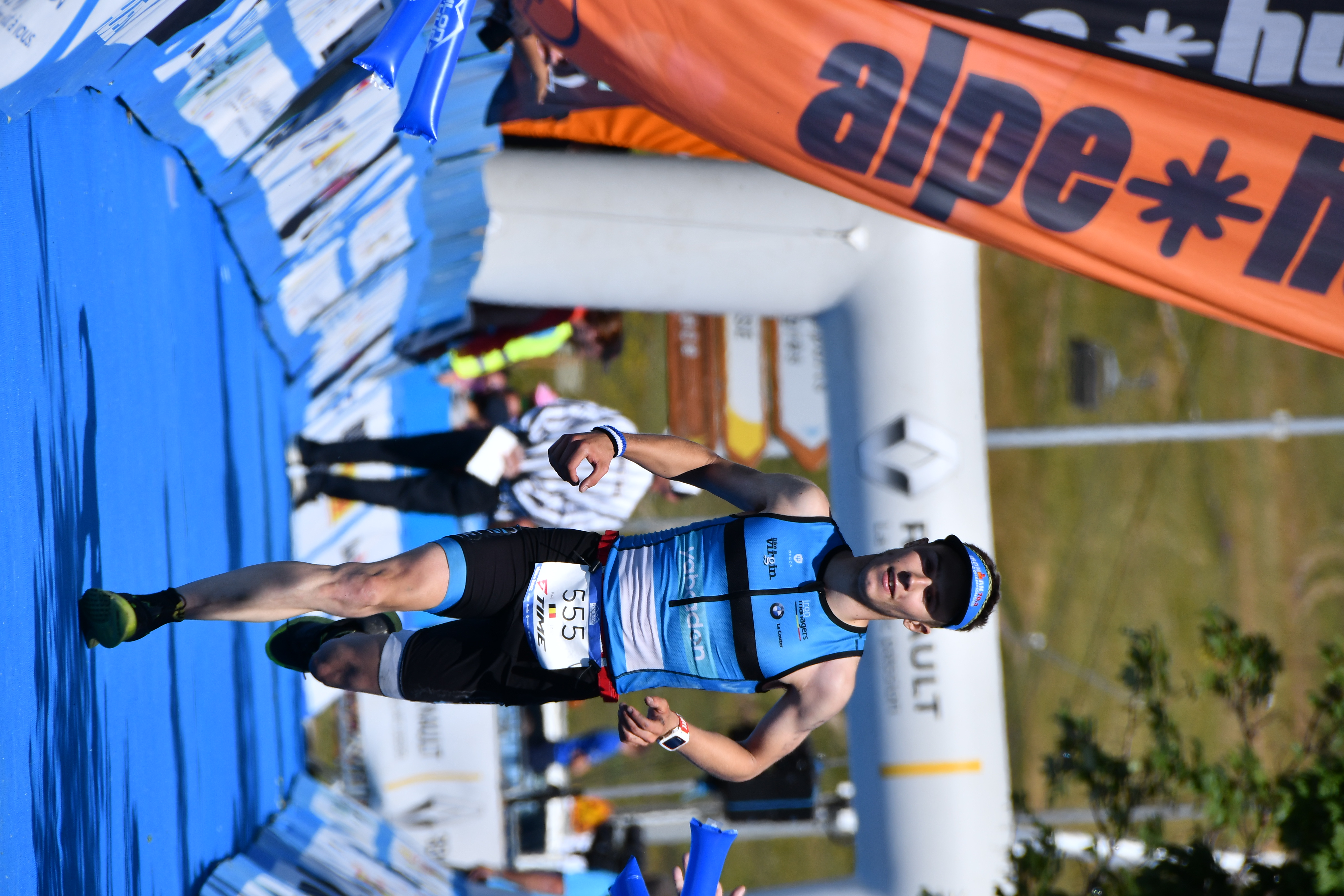 Finish Alpe d'Huez Long Distance