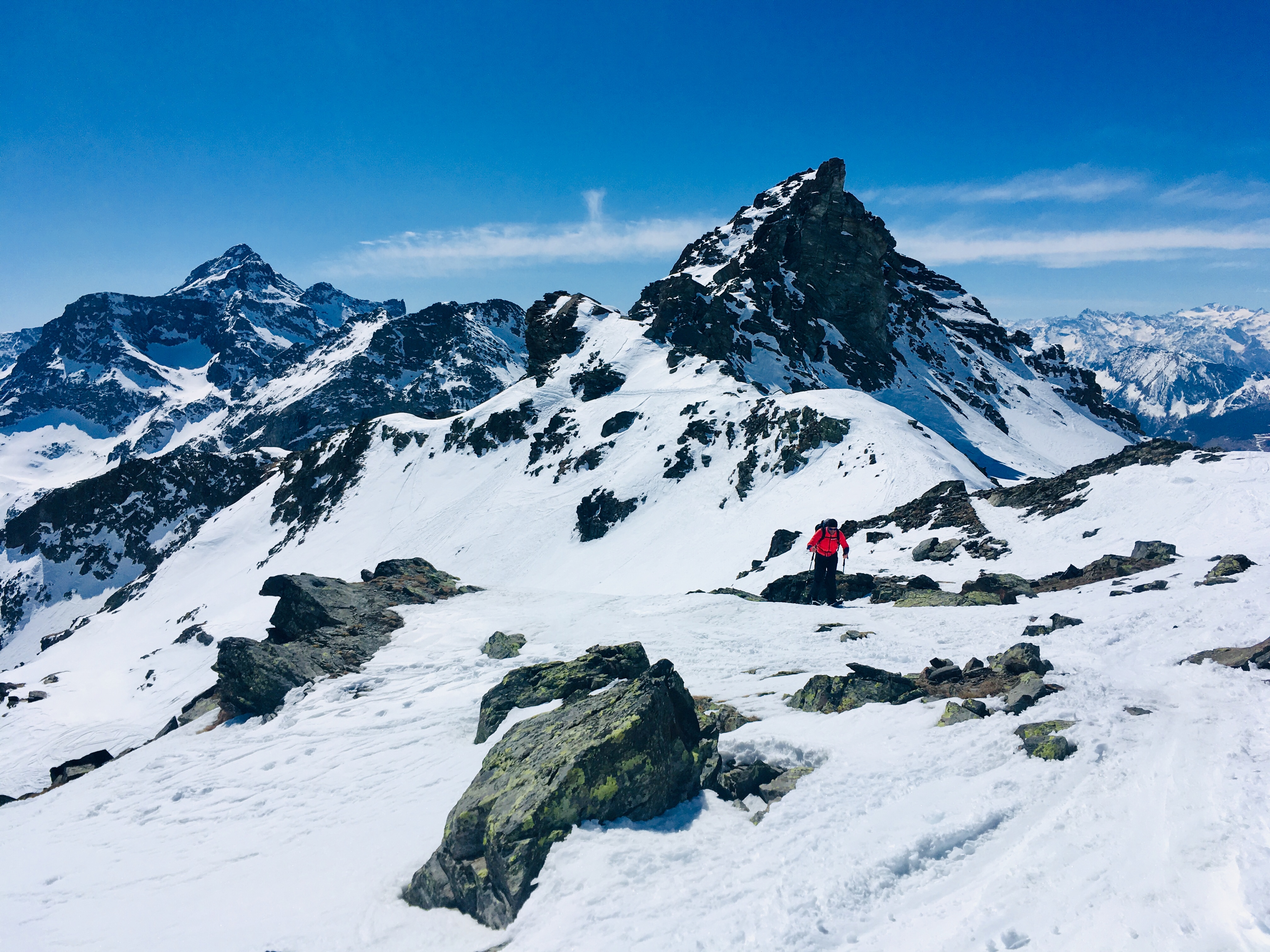 Splitboarding in Gressoney