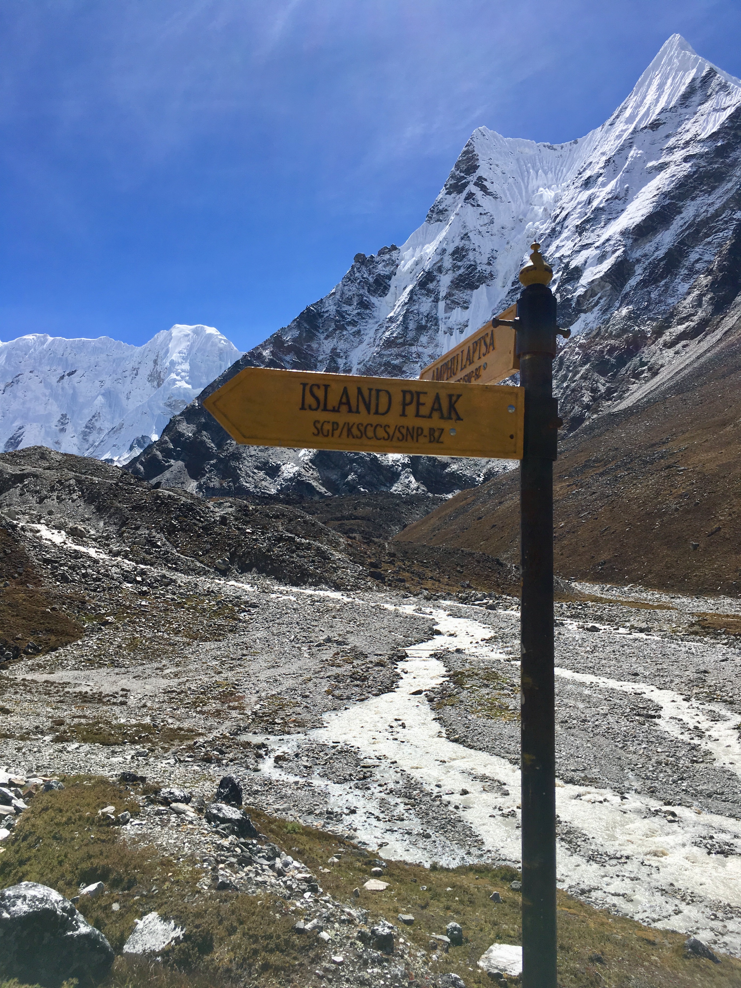 Route to Island Peak Base camp