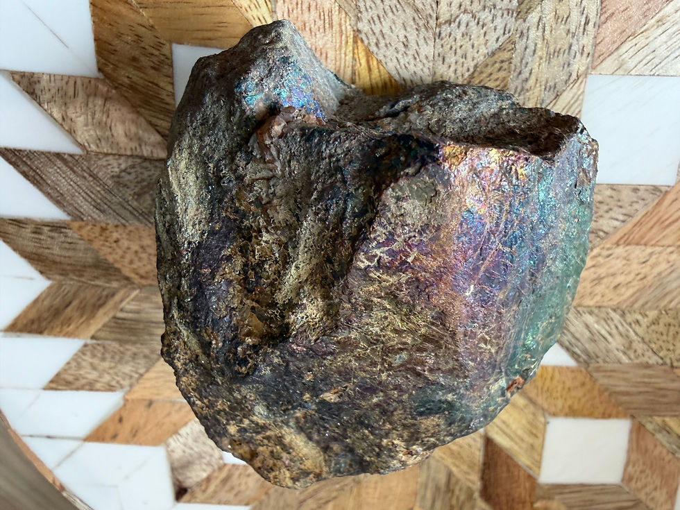 Thumbnail: Peacock Ore Chalcopyrite