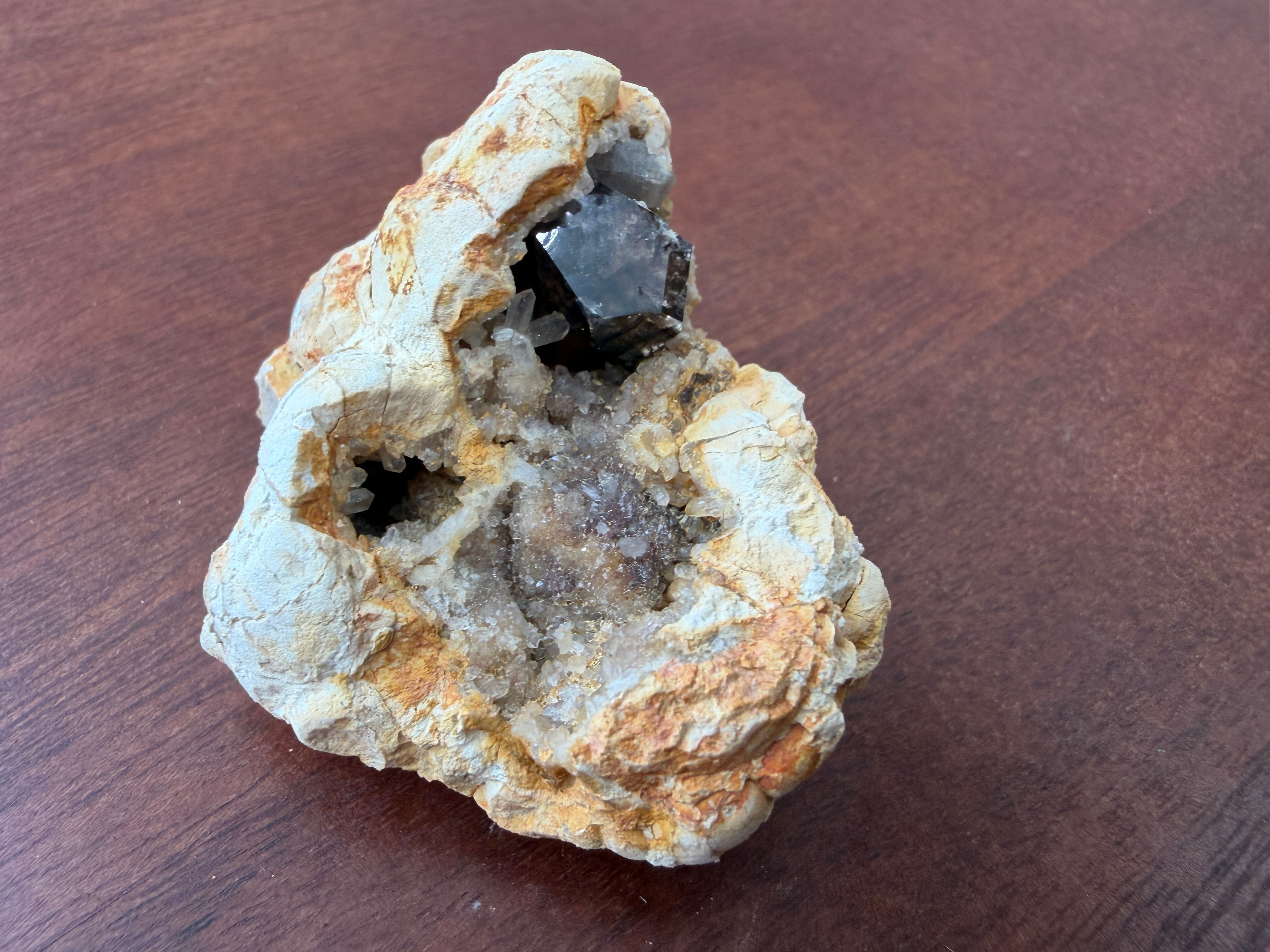 Smoky Quartz Rhyolite Thunder Egg