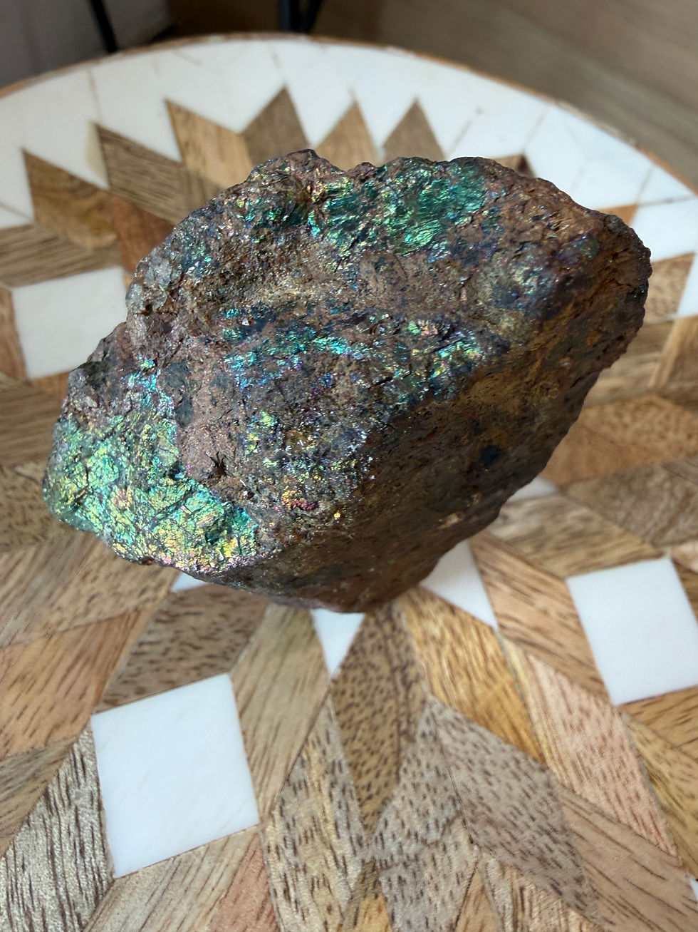 Thumbnail: Peacock Ore Chalcopyrite