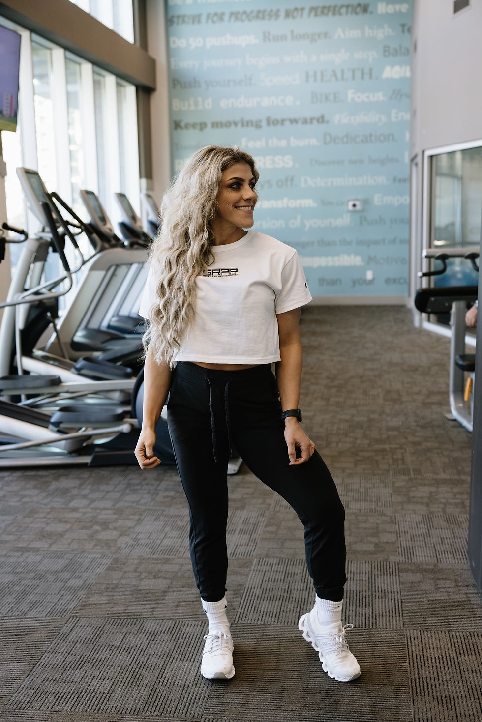 Thumbnail: White Cropped Graphic Tee