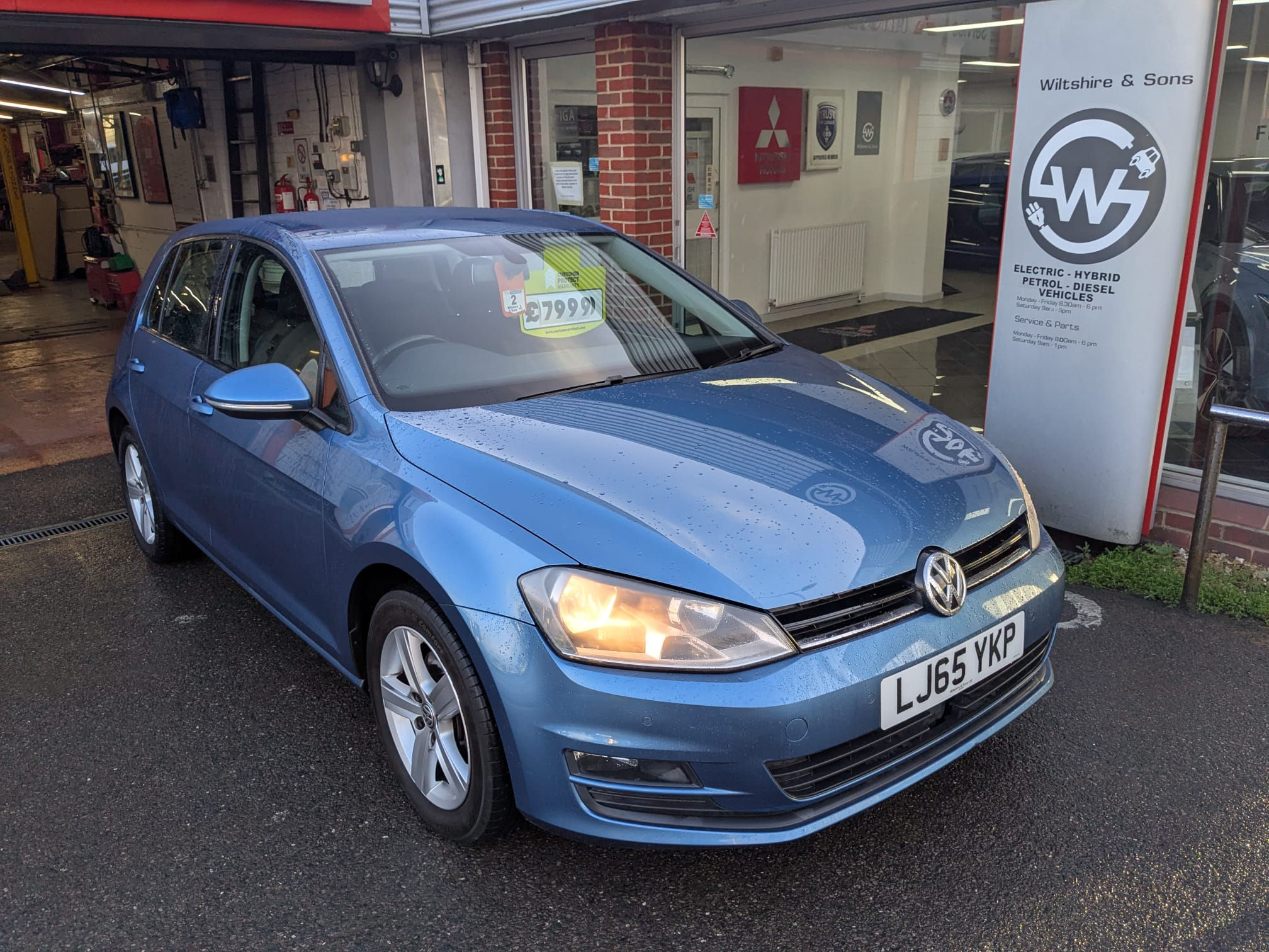Volkswagen Golf 1.4 TSI BlueMotion Tech Match DSG 86,200 miles