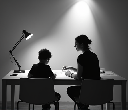 Group tutoring session