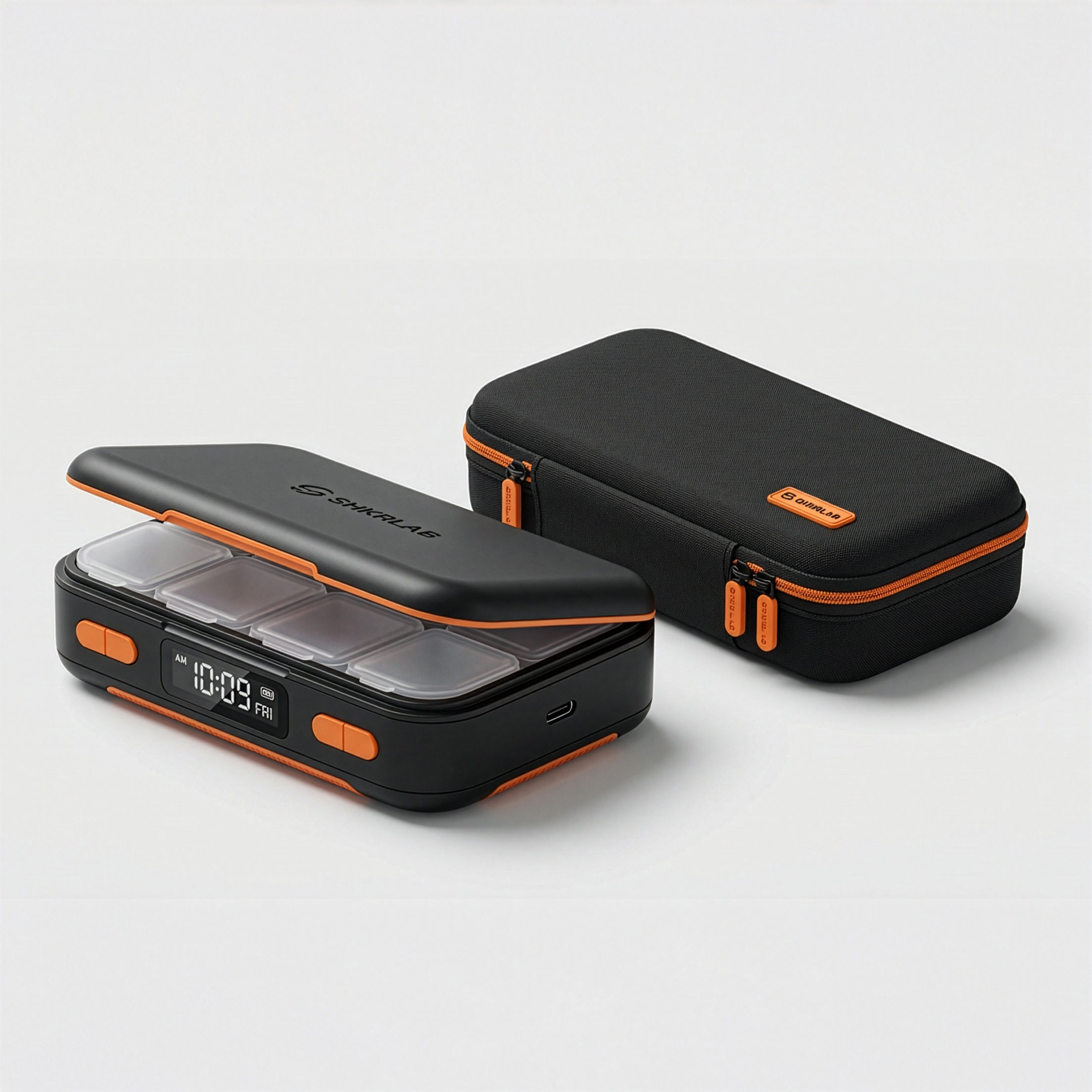 SHKRLAB Digital Pill Holder