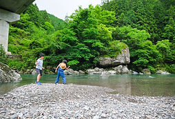 自然に囲まれた移住生活