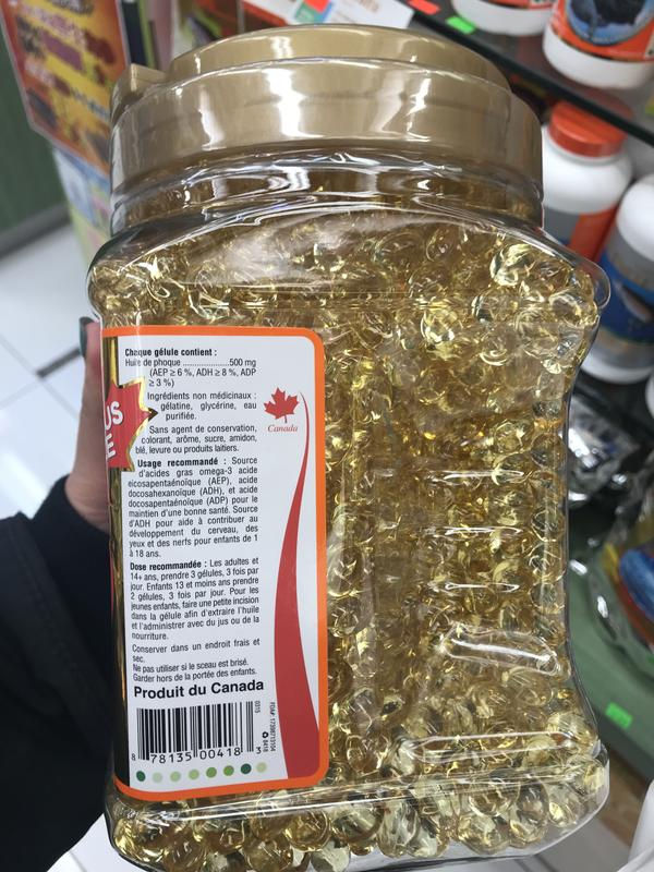 Thumbnail: Bill Seal Oil Omega 3 500mg 2000 softgels 康加美海豹油2000粒软胶囊