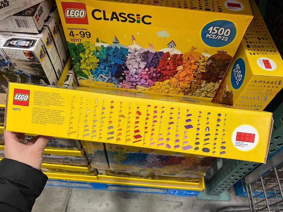 Thumbnail: 乐高Lego 大名鼎鼎的10717, 积木颗粒世界, 几乎覆盖了乐高所有颜色，1500件