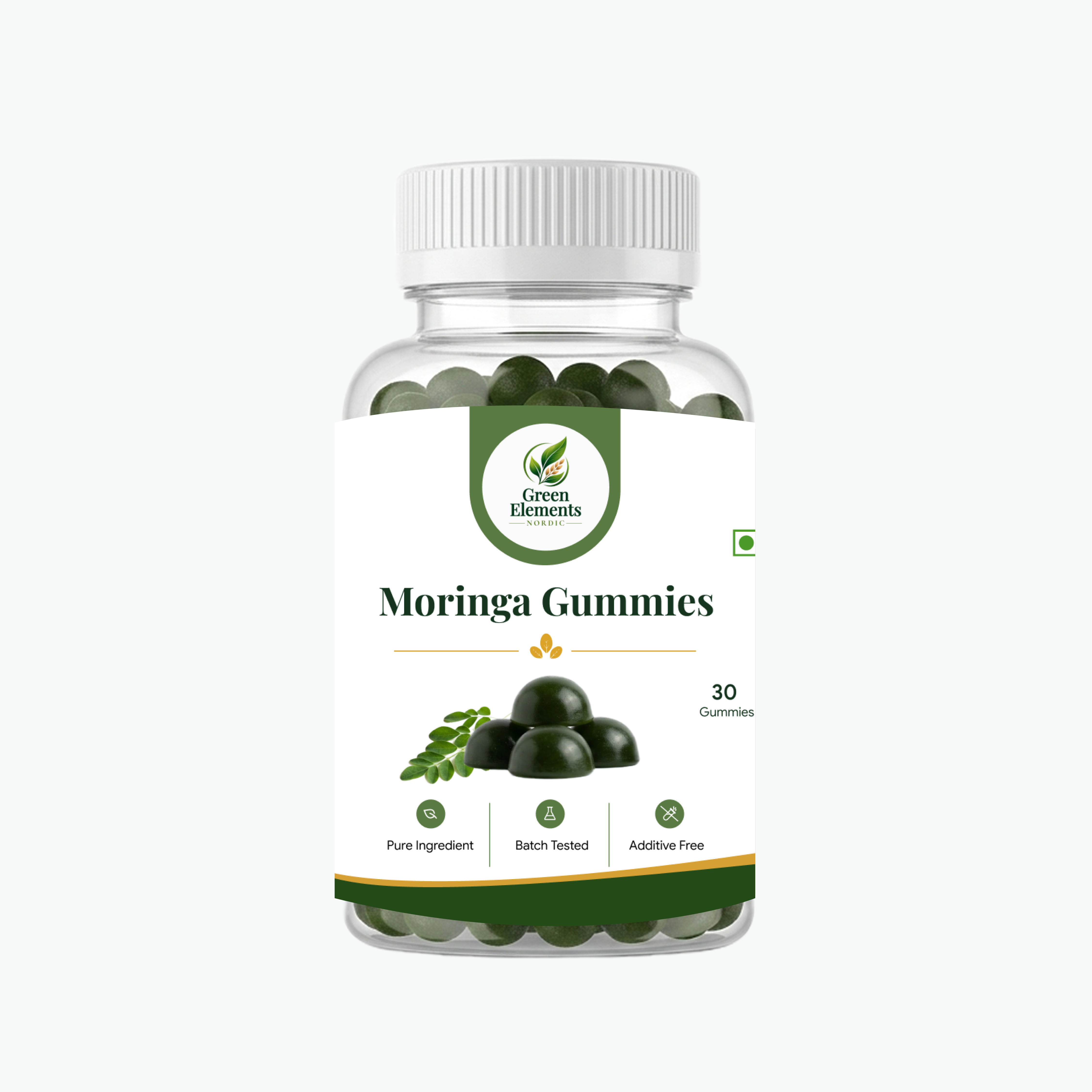 Moringa Gummies 500mg | 60 Capsules