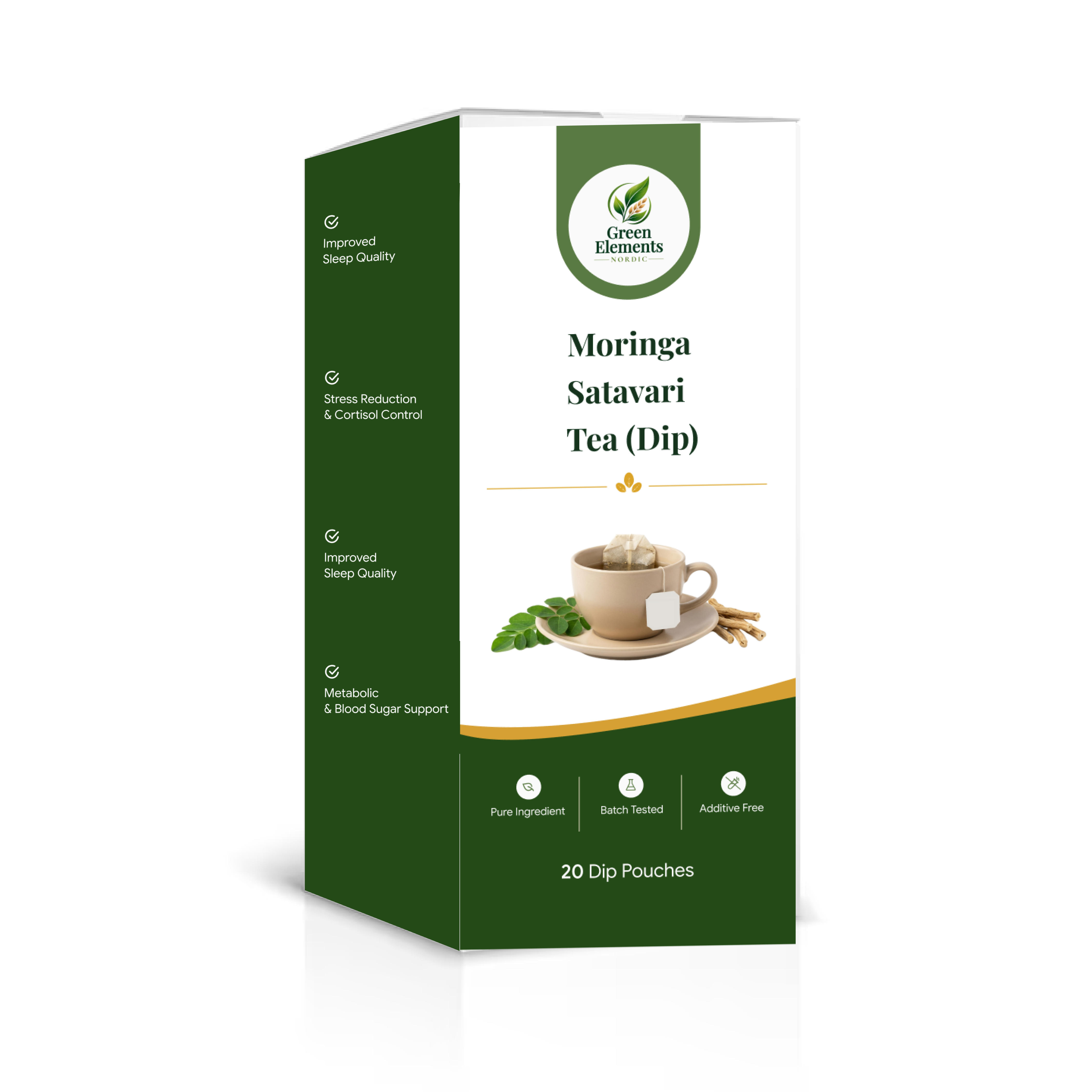 Moringa Satavari Tea (Dip) 20 Pouches