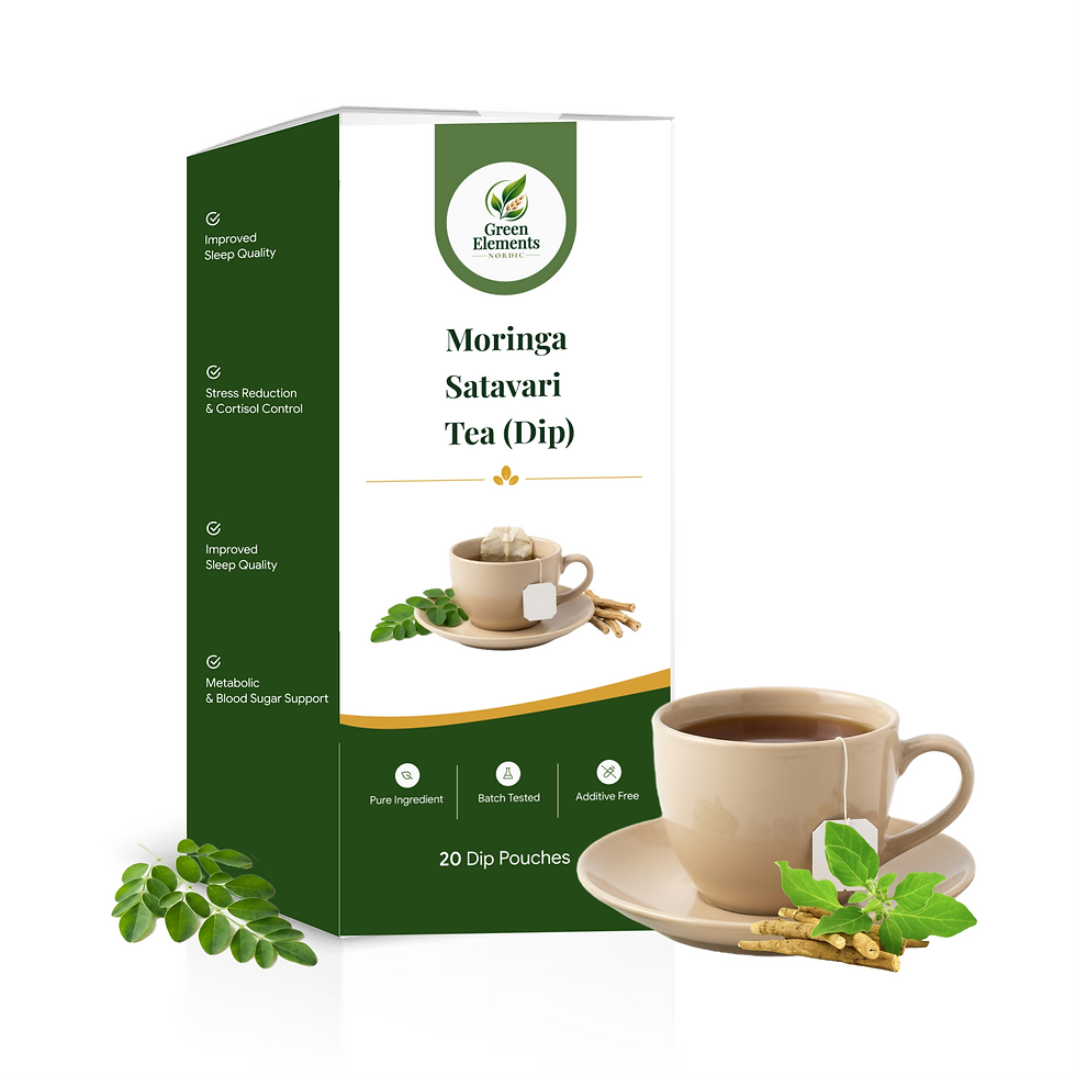 Thumbnail: Moringa Satavari Tea (Dip) 20 Pouches