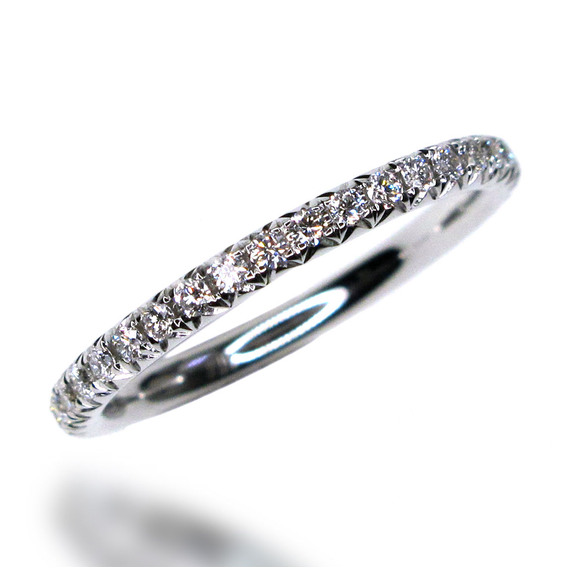 Chiara Eternity French Set Diamond Ring