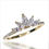 Thumbnail: Antique Marquise Diamond Ring
