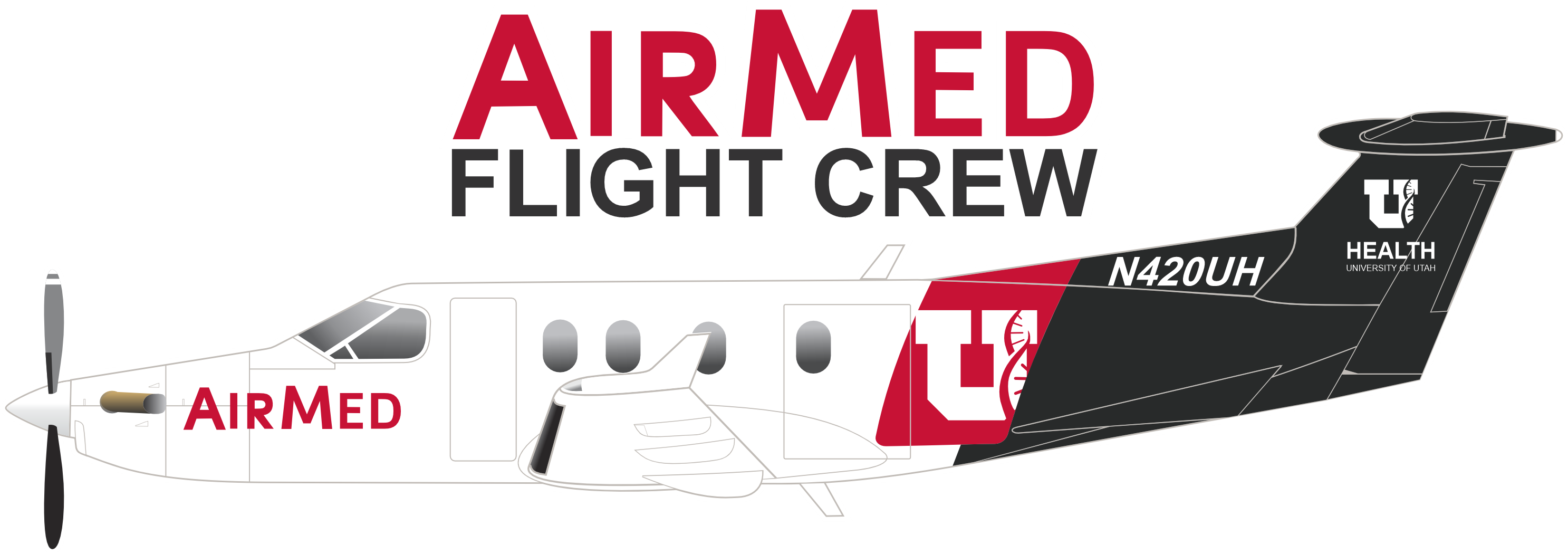 PC12#028 UTAH - AIRMED N420UH