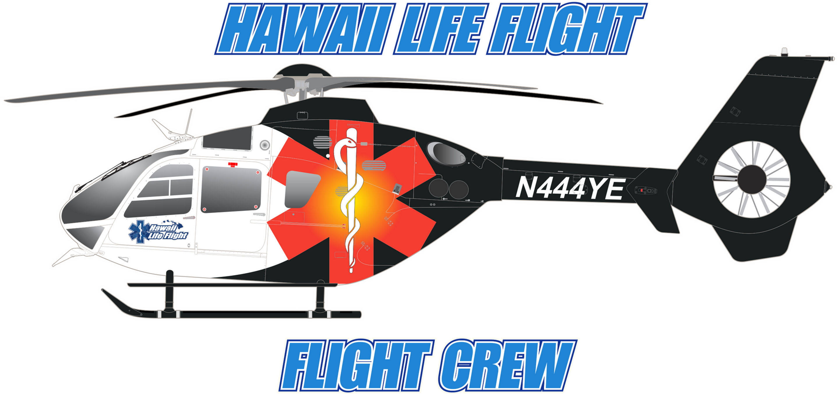 EC135#087 HAWAII - LIFE FLIGHT