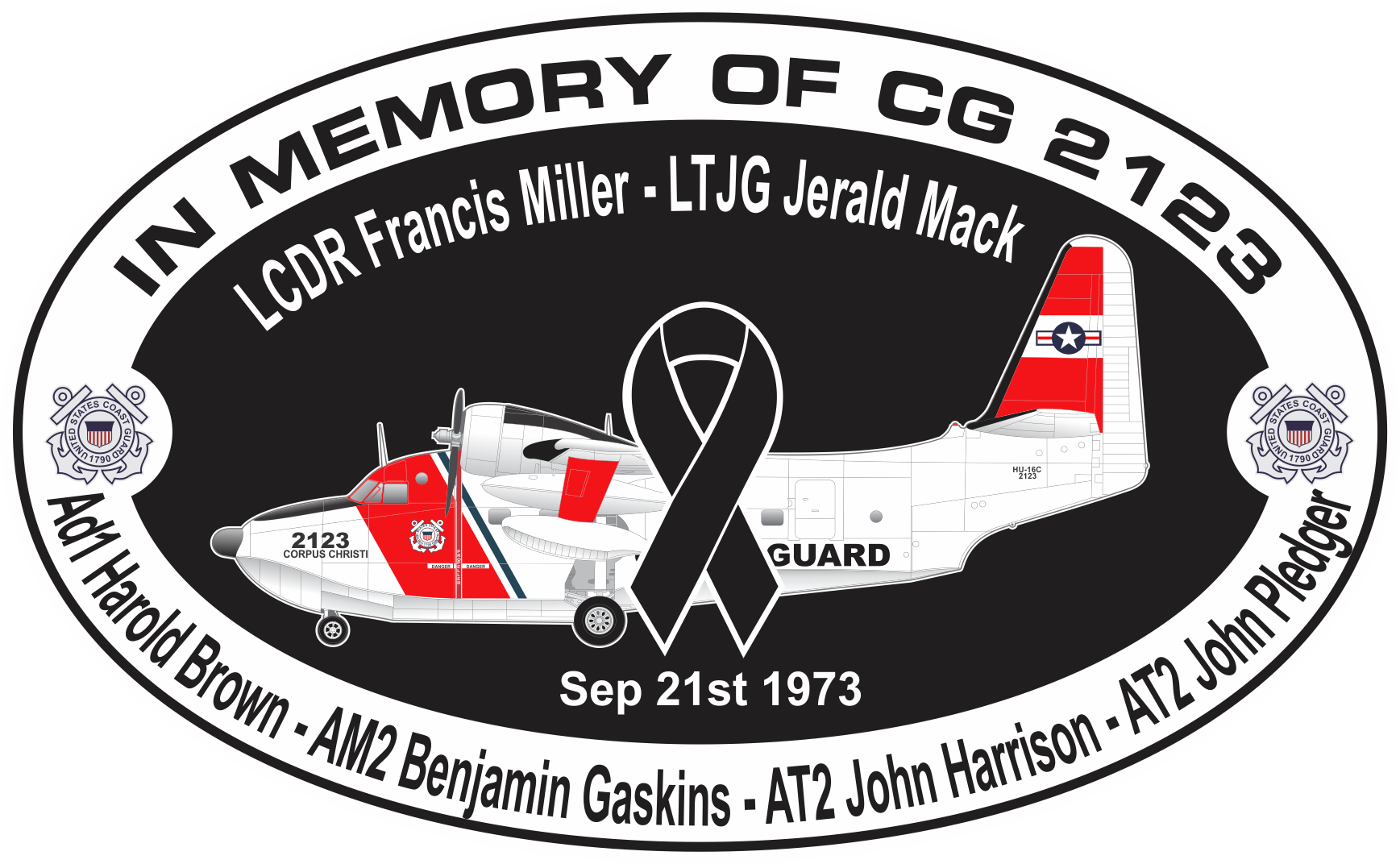 Memorial CG-2123 CGAS CORPUS CHRISTI