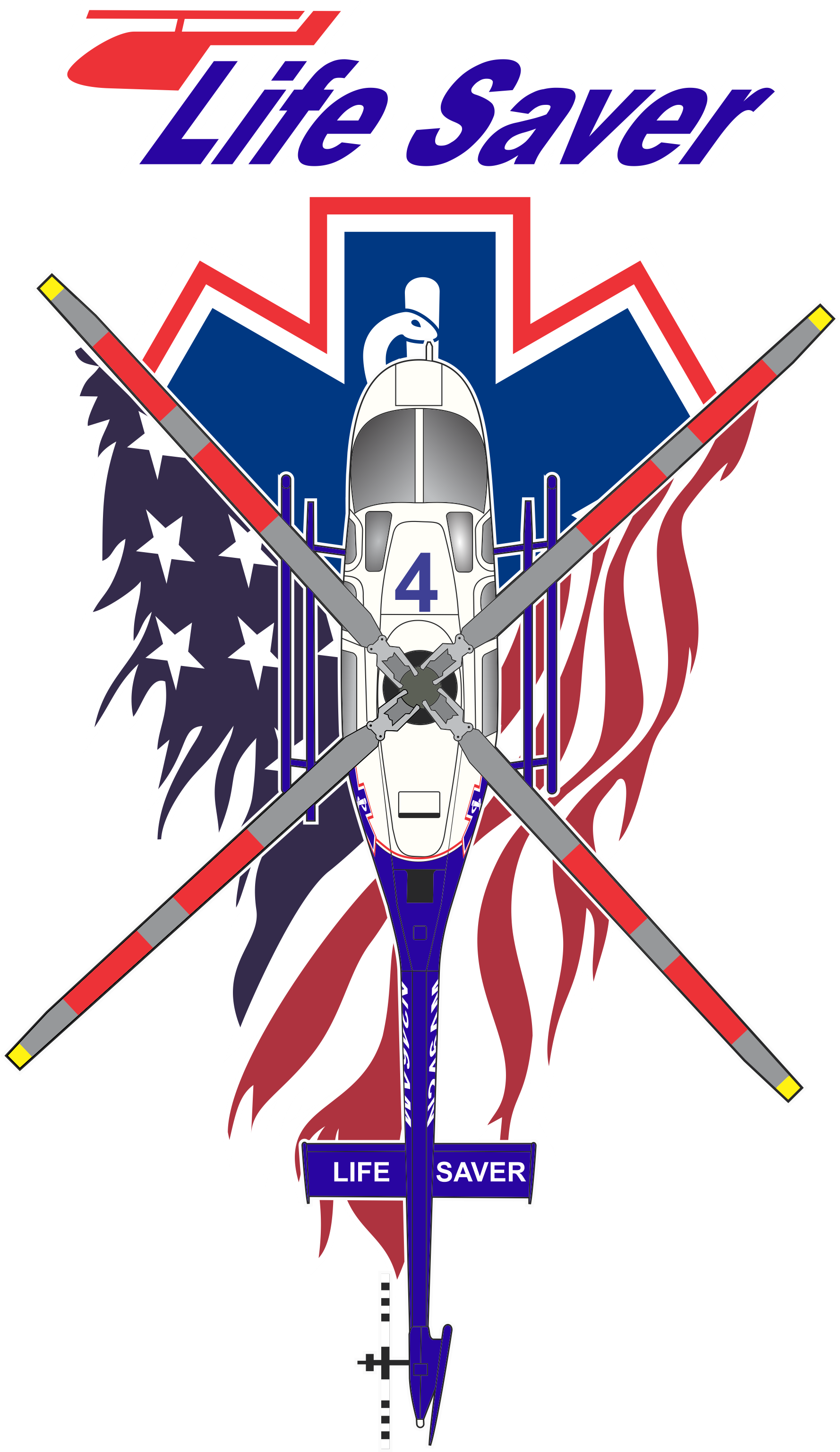 PATRIOT#031 B-407 ALABAMA:  LIFE SAVER