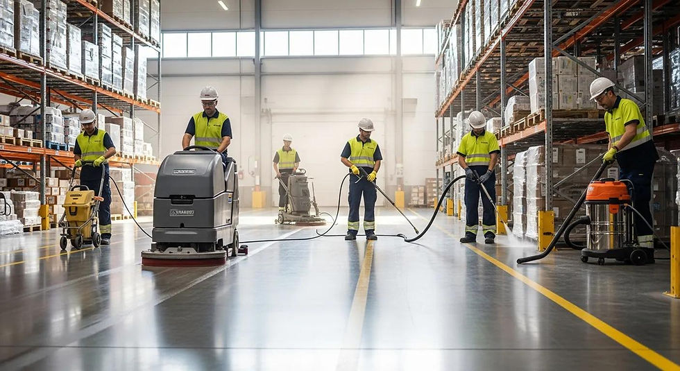 Why Hiring Industrial Cleaning Services Boosts Efficiency