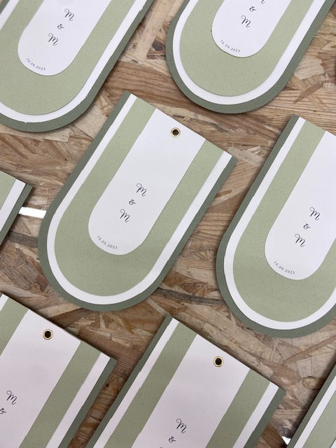 Miniatura: Partecipazione matrimonio 3 colori