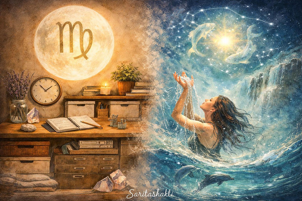 Una chiusura per mettere ordine nel cuore Luna Piena in Vergine