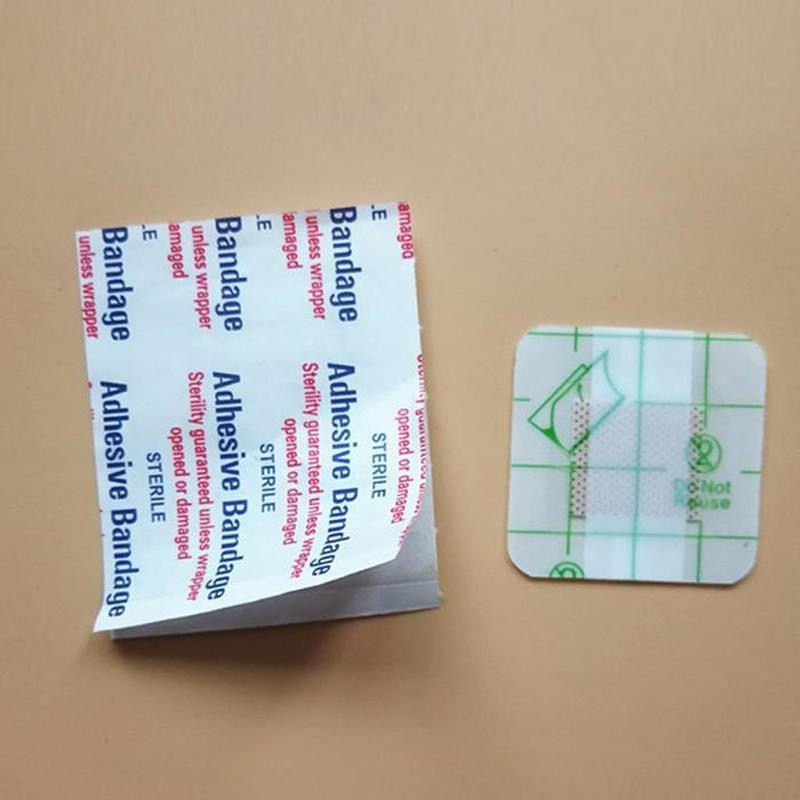 Thumbnail: 25Pcs/50pcs Medical Adhesive Square Wound Sticker Waterproof First Aid Care