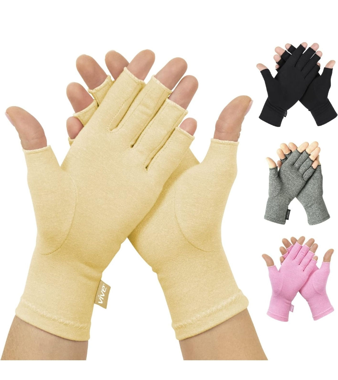 Open finger Compression Gloves