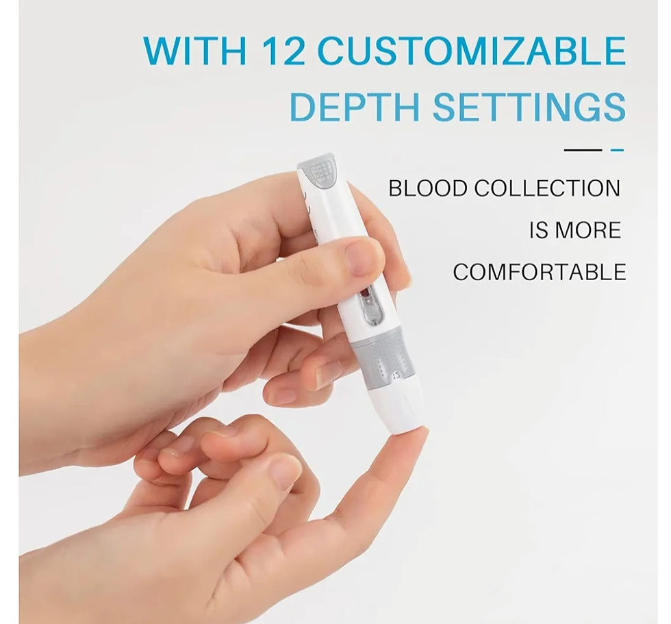 Thumbnail: CareLiving Lancing Device for Diabetes Testing