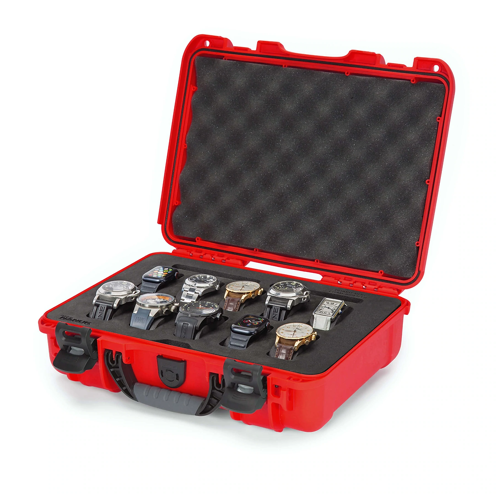 Thumbnail: NANUK 910 10-WATCH CASE RED