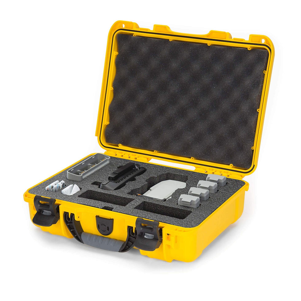 Thumbnail: NANUK 910 FOR  DJI MINI SE FLY MORE KIT YELLOW