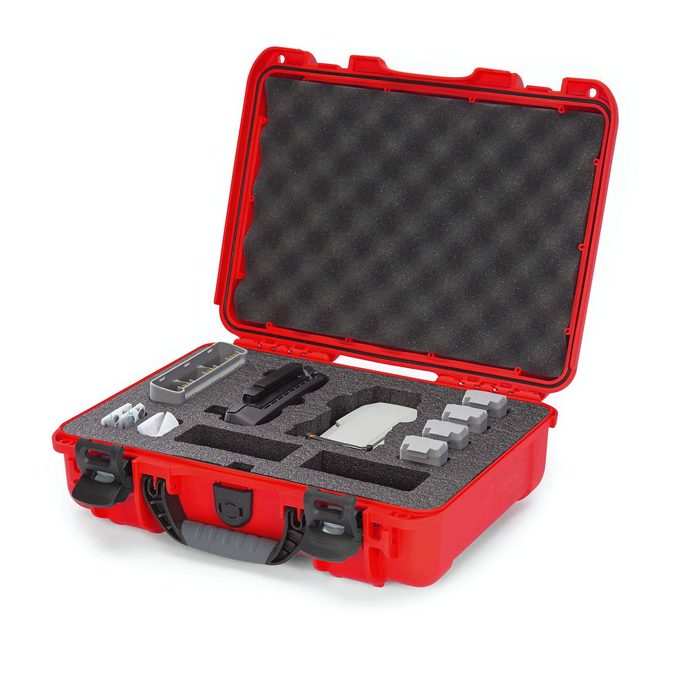 Thumbnail: NANUK 910 FOR  DJI MINI SE FLY MORE KIT RED