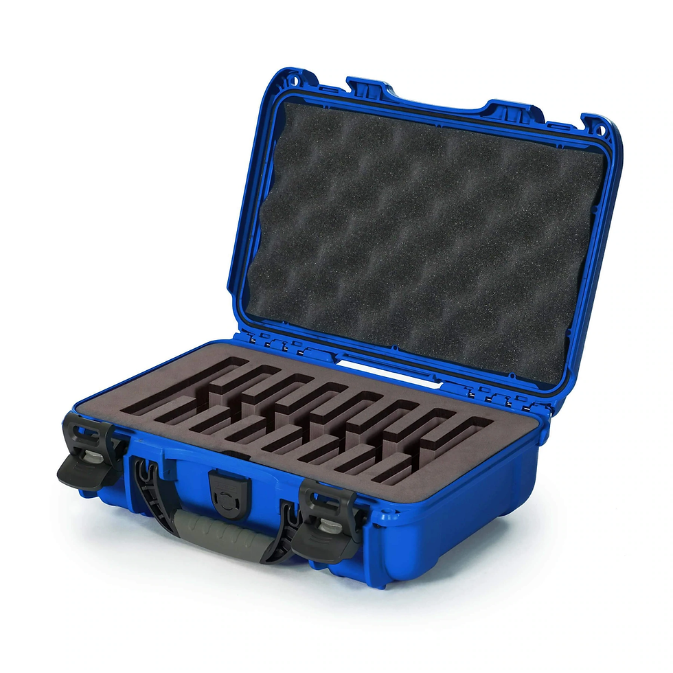 Thumbnail: NANUK 909 8-KNIFE CASE BLUE